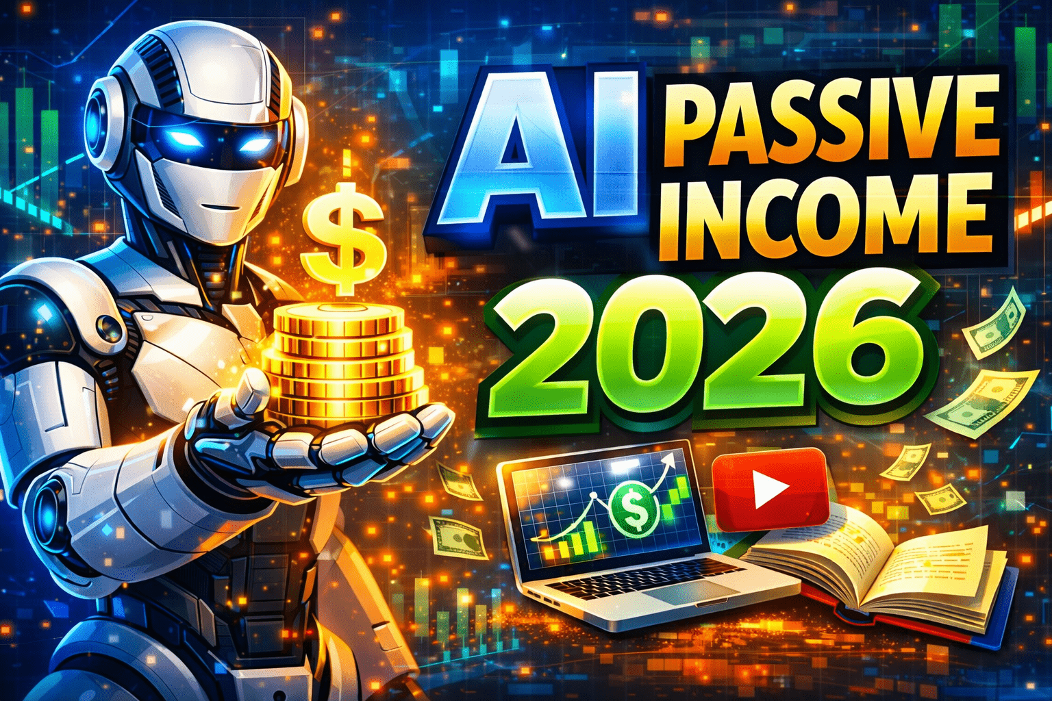 10 AI Passive Income Ideas with Minimal Effort in 2026